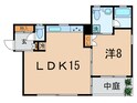 駒井様アパートの間取図