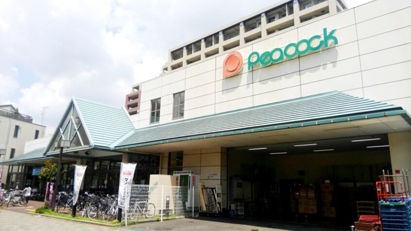 ピーコックストア花小金井店(スーパー)まで500m グリ－ンコ－ト
