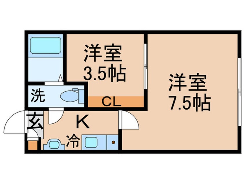 間取図 ブルーメンクレスト