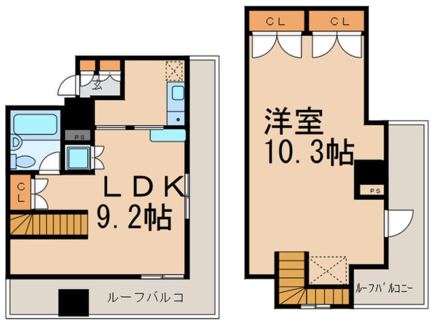 間取図 ハイリーフ芝大門