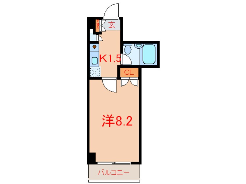 間取図 ハイリーフ芝大門