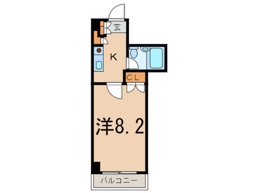 間取図 ハイリーフ芝大門