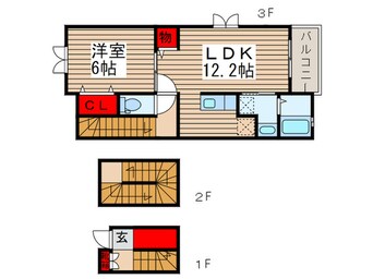 間取図 モデッサ・レジデンスⅡ