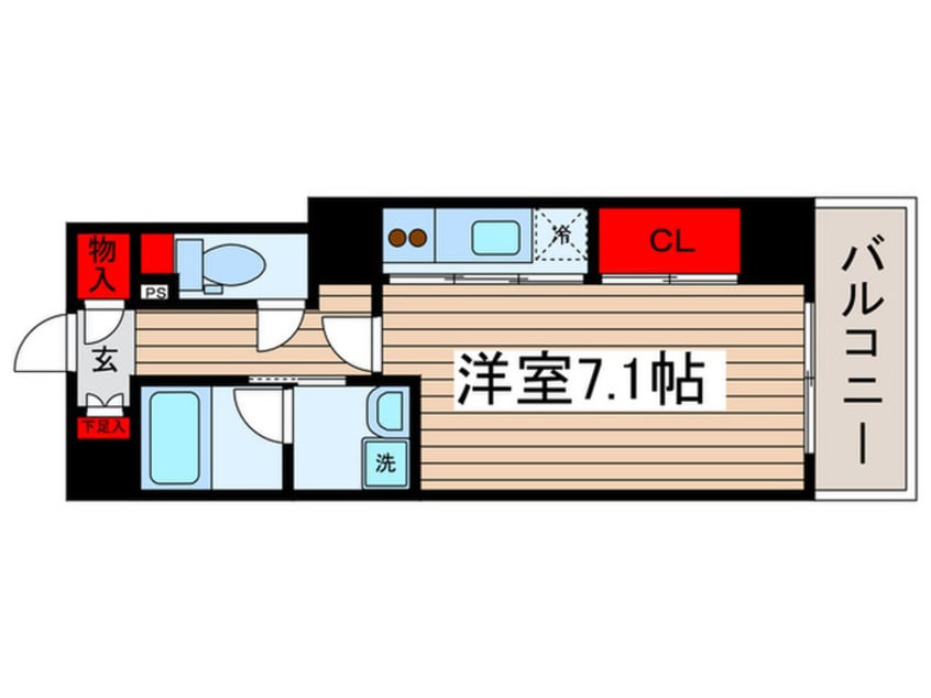 間取図 ボヌールT．Y