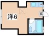 パールコーポⅡ 1Rの間取り