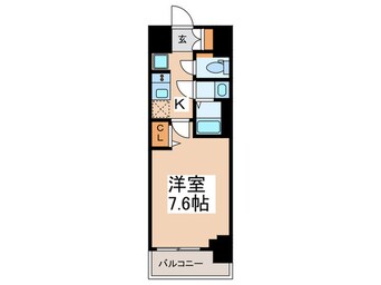 間取図 プレサンスブルーム浅草ノース