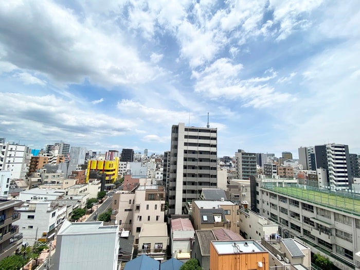 室内からの展望 プレサンスブルーム浅草ノース