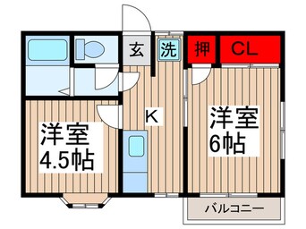 間取図 ハイツＴＯＷＡ