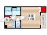 Will Maison常盤平 1Kの間取り