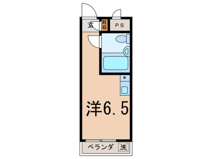 間取図 トップ三軒茶屋第3(408)