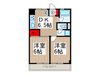 間取図 第一荻島ユニティ