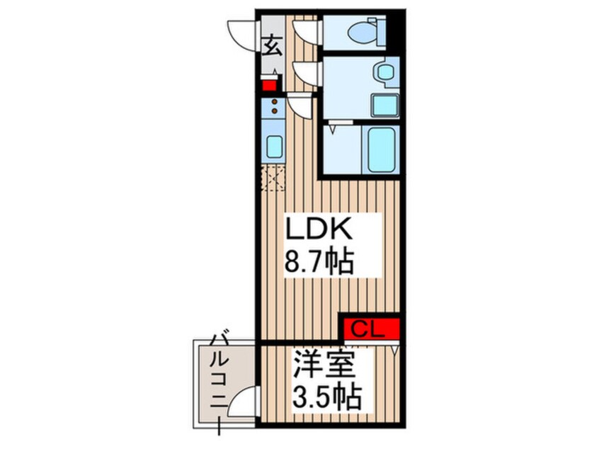 間取図 仮)ｒｏｂｏｔ　ｈｏｍｅ日進