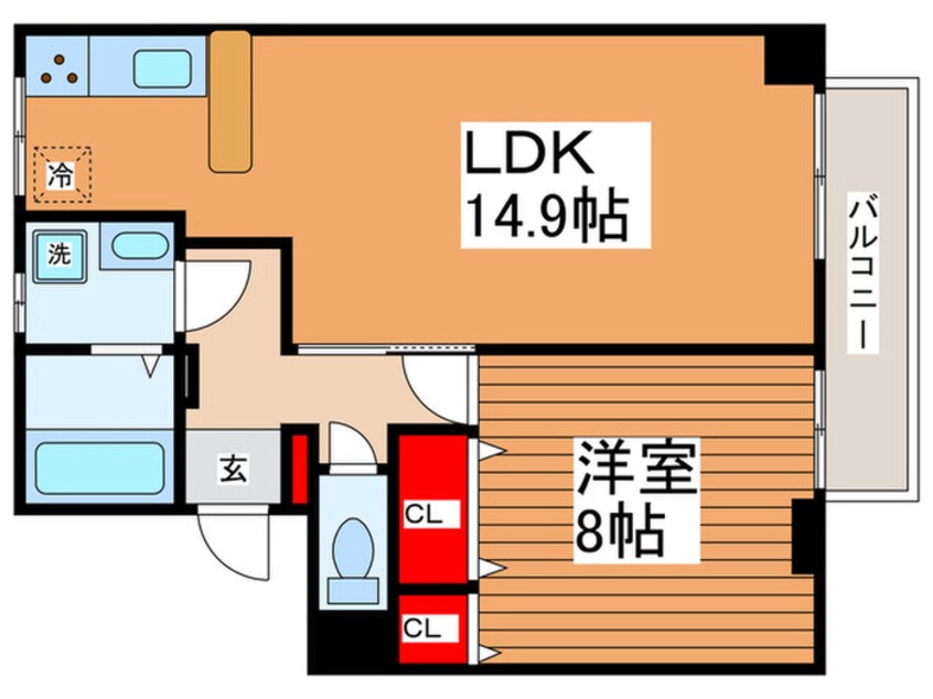 間取図 清明館