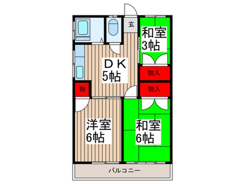 間取図 第２静和荘