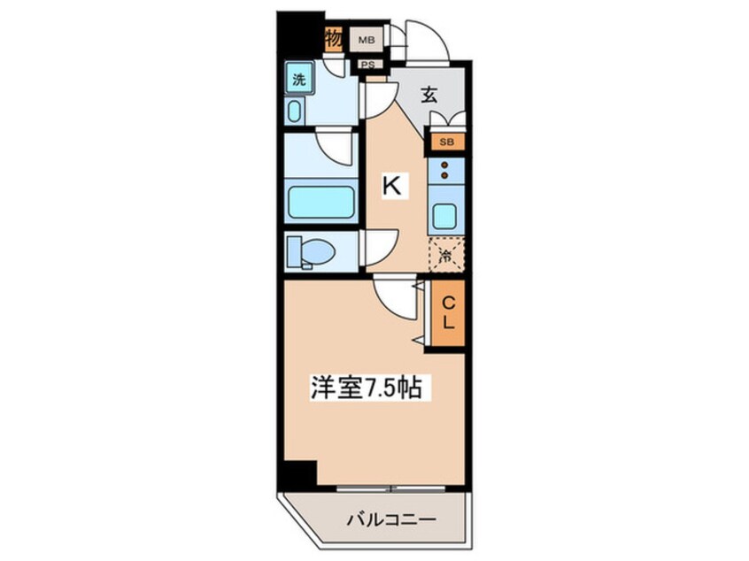 間取図 REGALIZ目白学習院下(304)