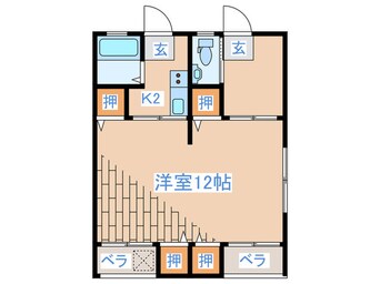 間取図 パレットビル