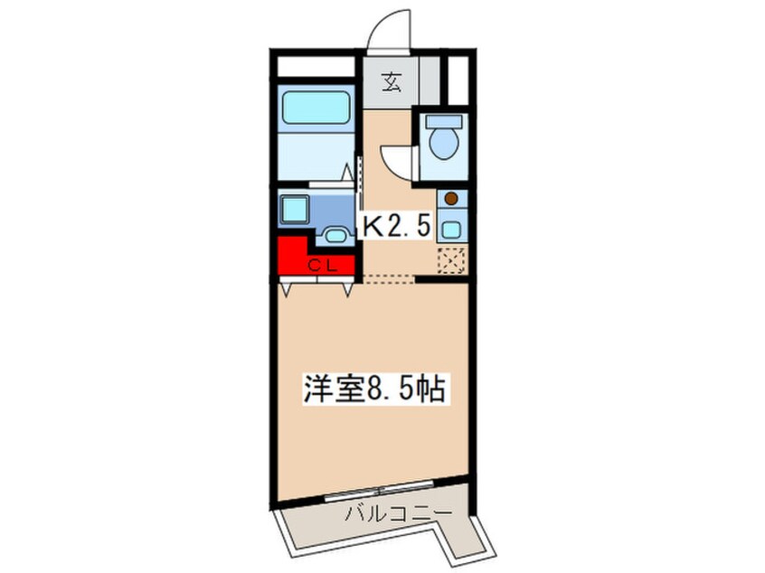 間取図 グランデミ－ル