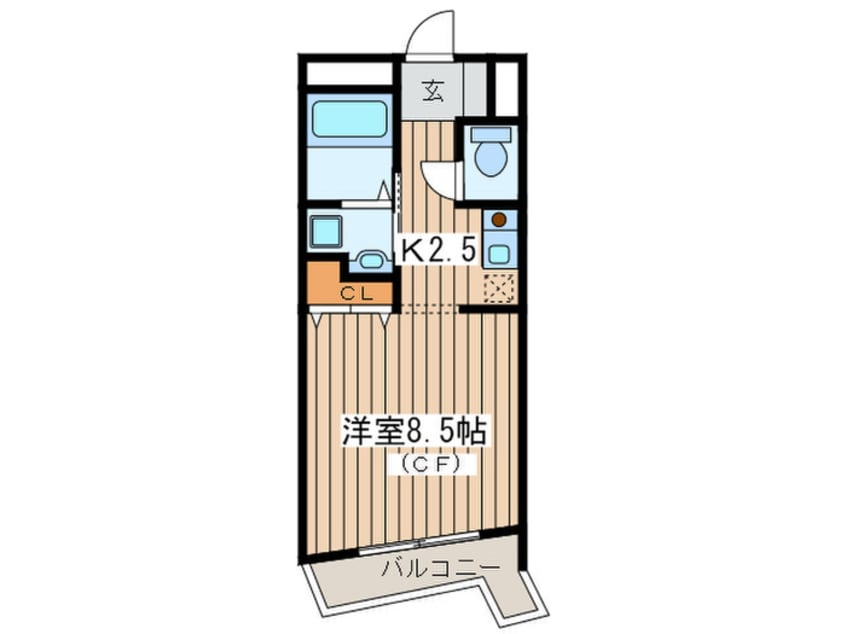 間取図 グランデミ－ル