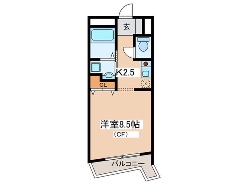 間取図 グランデミ－ル