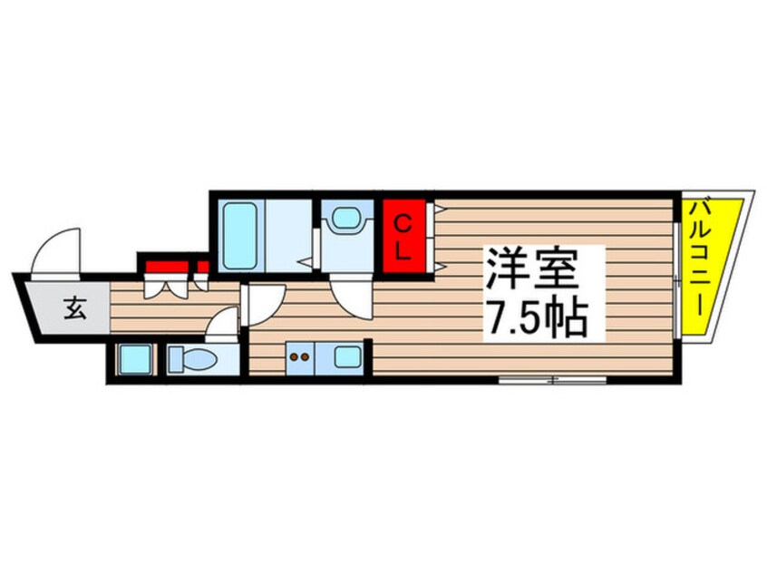 間取図 コート八千代台
