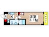 コート八千代台 1Kの間取り