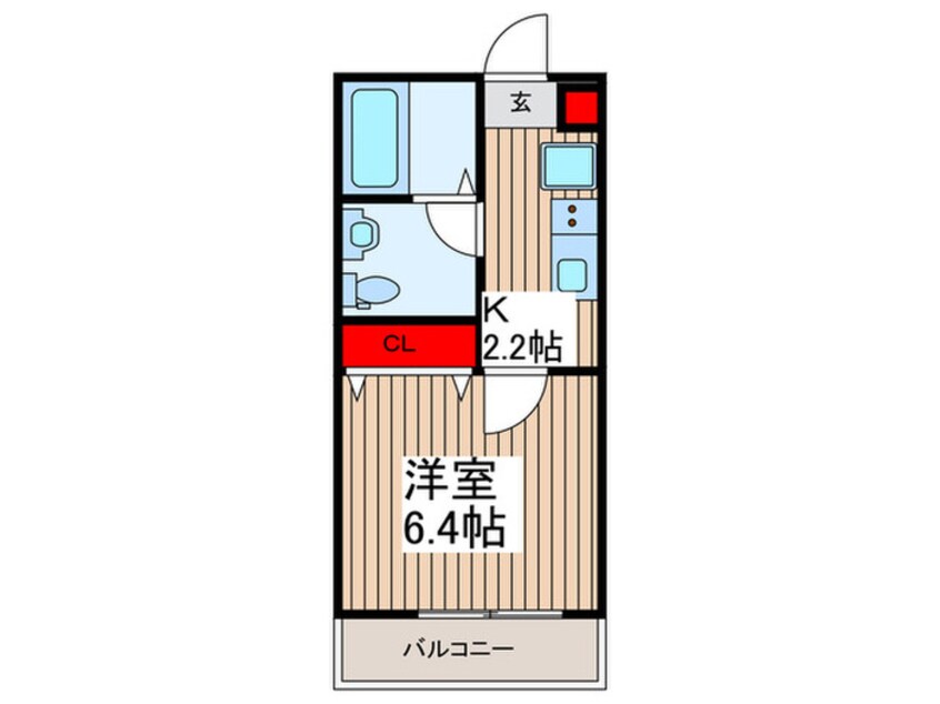 間取図 アキノワール