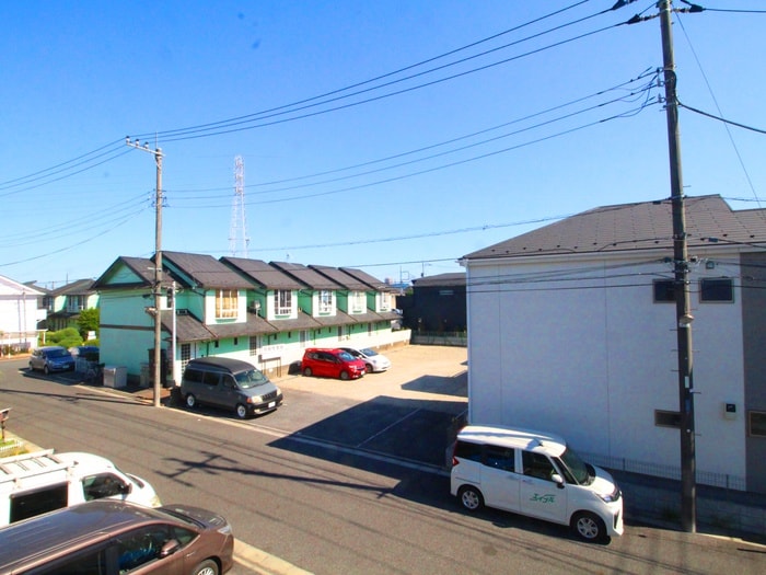 室内からの展望 ノ－スキャッスルシティＥ号棟