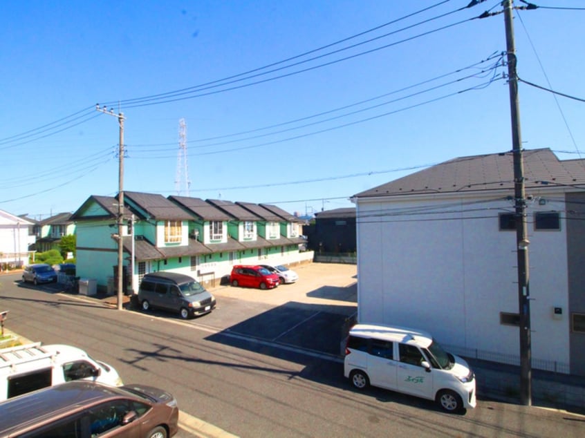 室内からの展望 ノ－スキャッスルシティＥ号棟