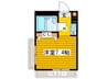 MT小山 1Kの間取り