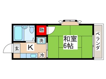 間取図 ファミ－ユサン