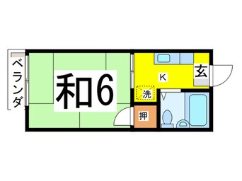 間取図 ファミ－ユサン