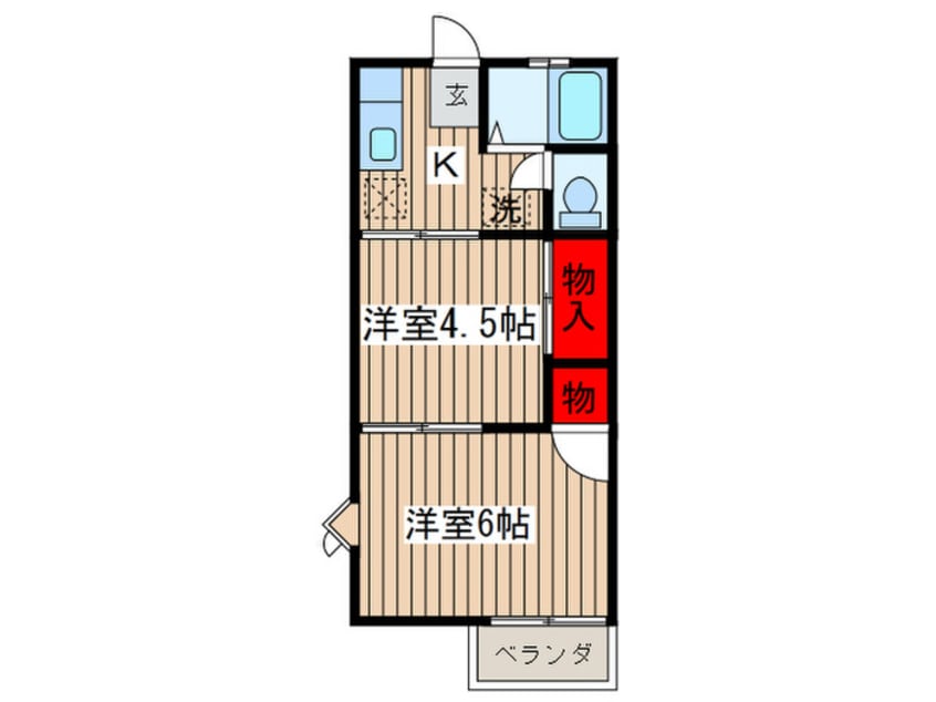 間取図 シティコート上十条B棟