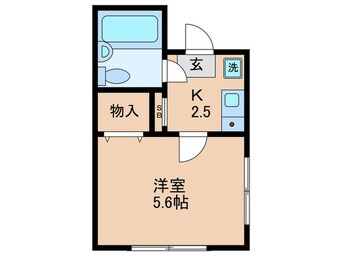 間取図 コーポミハル第二