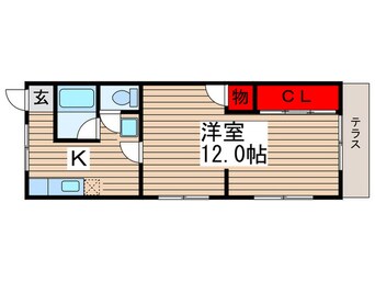間取図 グリーンコーポ