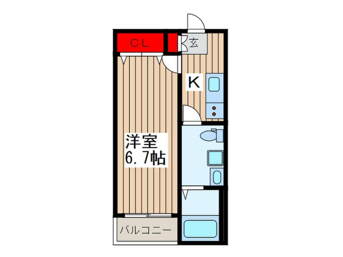 間取り図 エルグレイス蕨