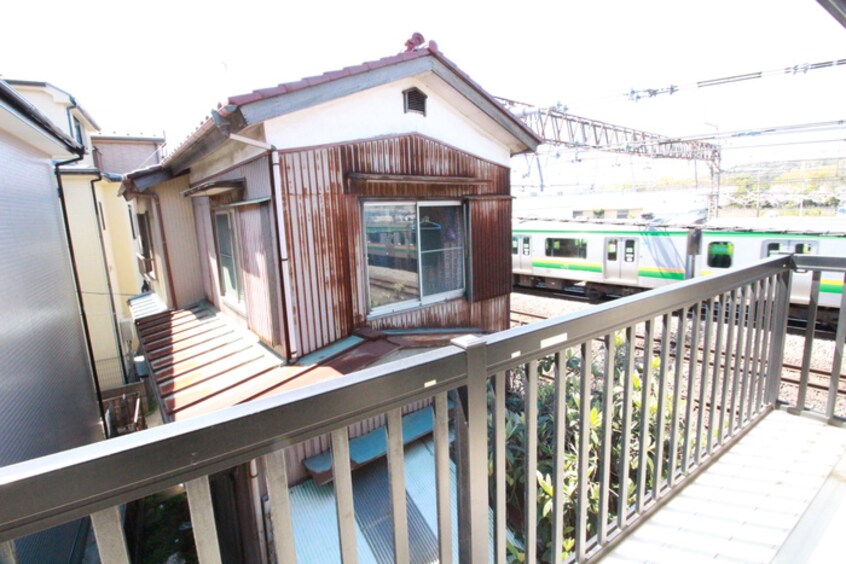 室内からの展望 サンハイツ