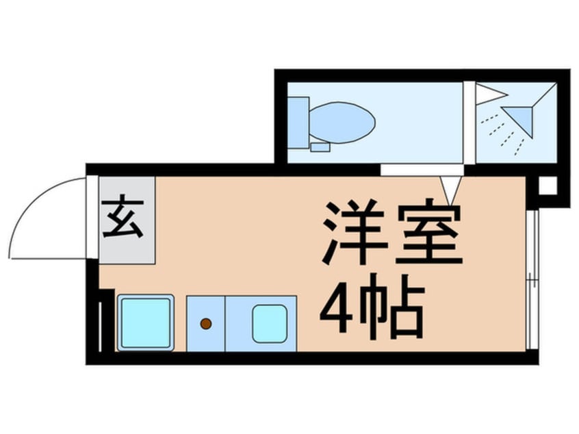 間取図 サークルハウス舎人弐番館