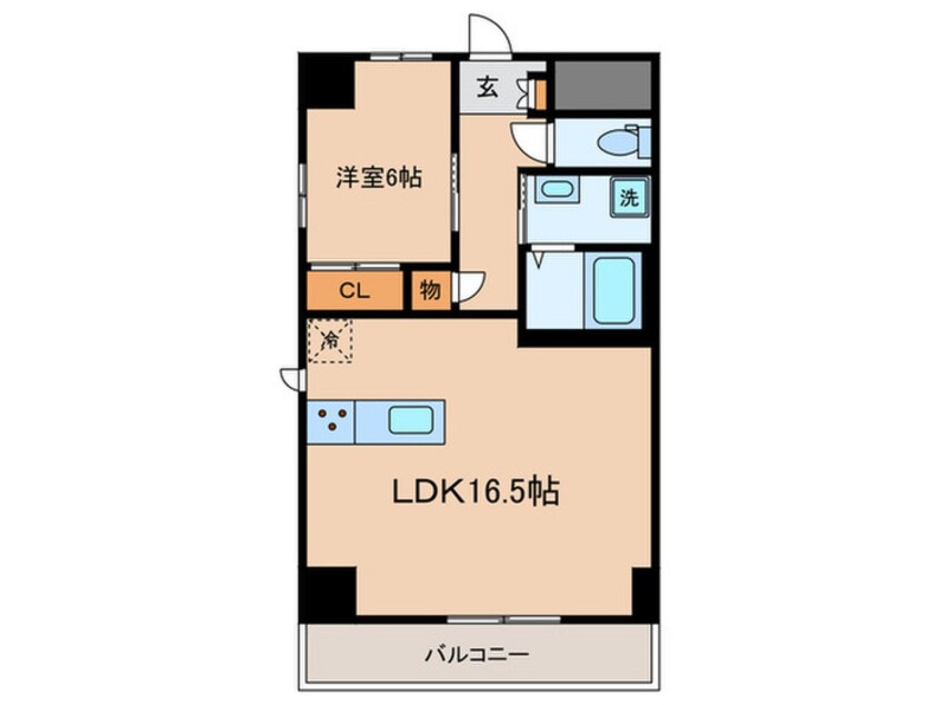 間取図 フローラ小石川