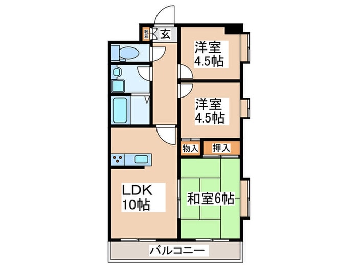 間取り図 サンデーズⅡ
