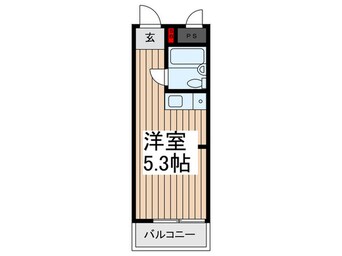 間取図 ウィンベルソロ竹ノ塚第５(403)