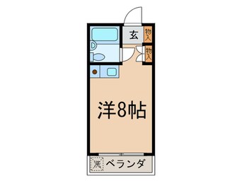 間取図 パレロワイヤル弦巻