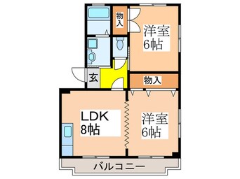 間取図 富士サンハイツ