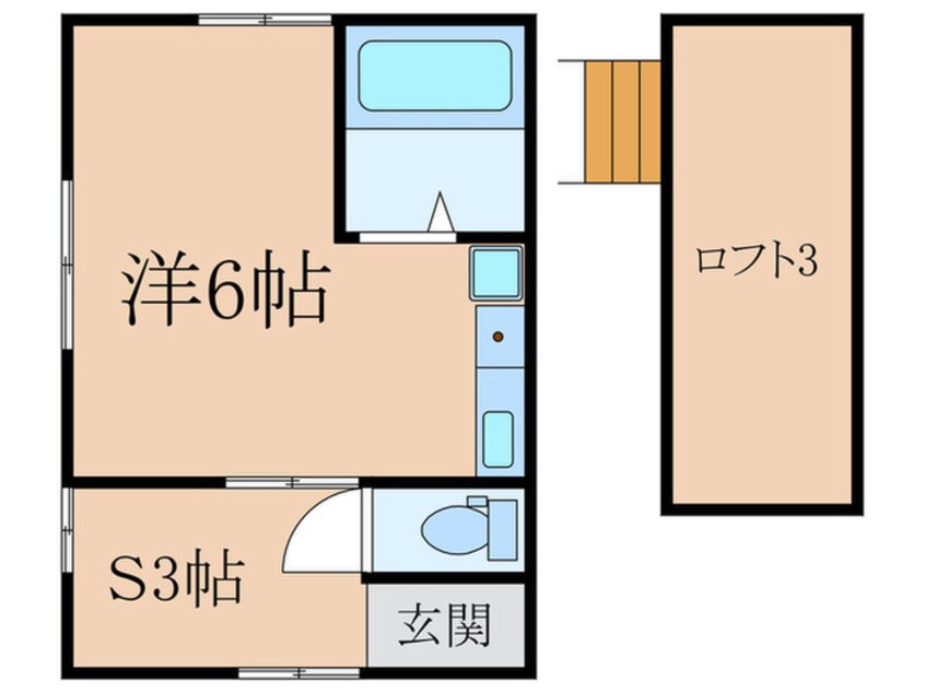 間取図 すずらんエリカ