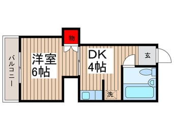 間取図 Yフラット