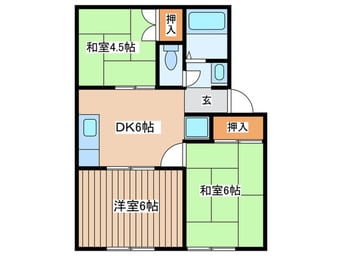 間取図 パインツリーⅠ