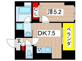 間取図 レジデンス　ホクサイ