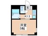 プチ　ブォア　クサギ 1Kの間取り