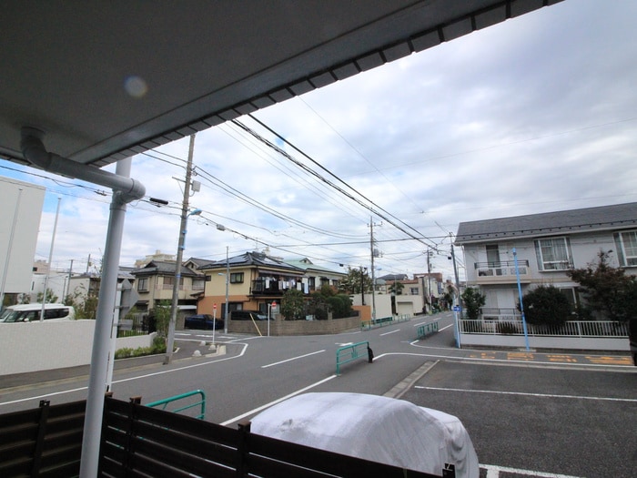 室内からの展望 ハイツプリムロ－ズ