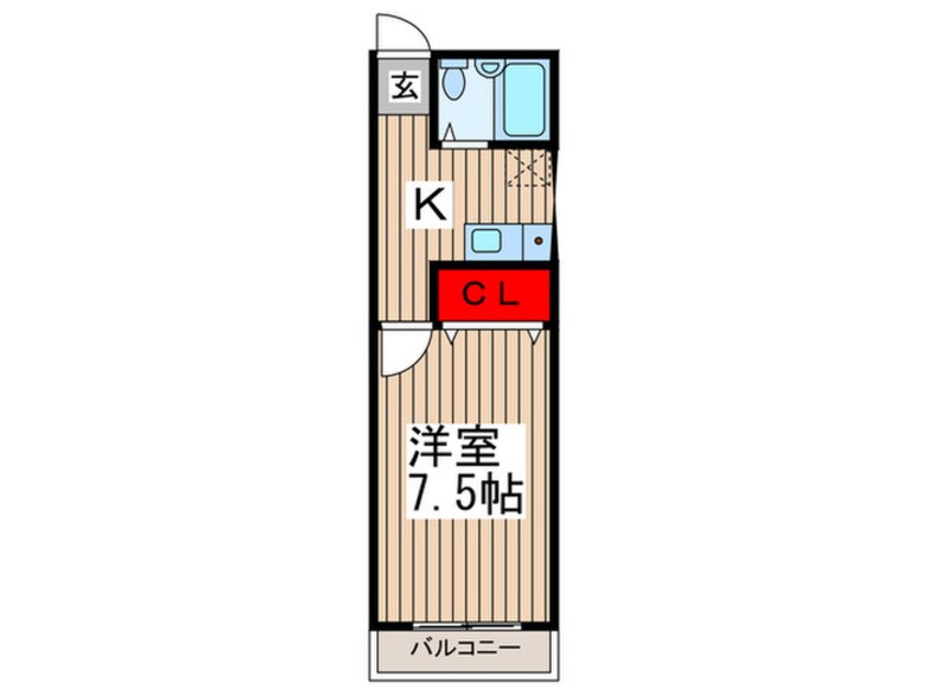 間取図 イワサレジデンスＡ