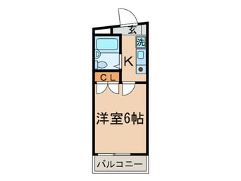 間取図 菱和パレスひばりヶ丘(102)